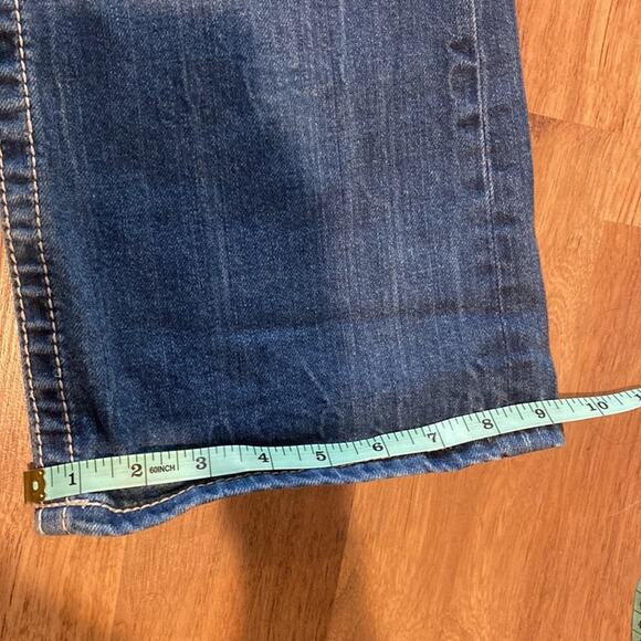 Miss Me Women’s Bootcut Denim Blue Jeans Studded Silver Stitching EUC Sz 30 - Picture 16 of 16
